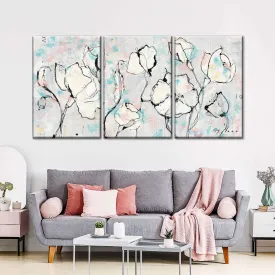 16 Again Blush Turquoise Wall Art