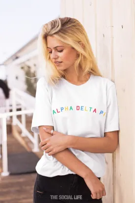 Alpha Delta Pi ABC Tee