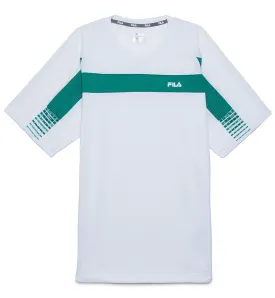 Baseline Rounded V-Neck Shirt by Fila