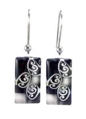 Black/White Balance Earrings