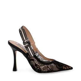 Bri Slingbacks BLK LACE