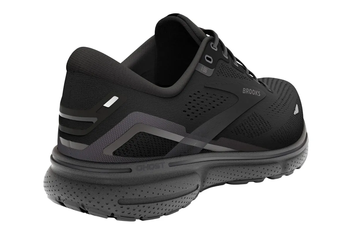 Brooks Ghost 15 2A Black/Black/Ebony Womens