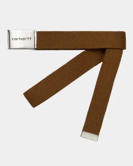 Clip Belt Chrome | Hamilton Brown