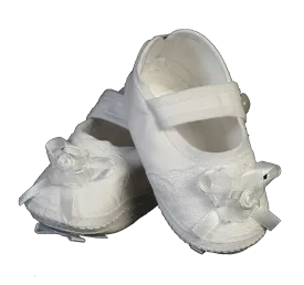 Cotton Girls Christening Bootie (206)