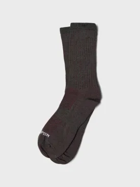 Escapism Melange Socks in Burgundy