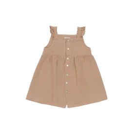 Floor Linen Dress | Rose Mocha