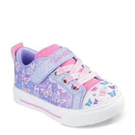 Girl's Skechers, Twinkle Toes: Twinkle Sparks - Ombre Flutter Sneaker â€“ Toddler