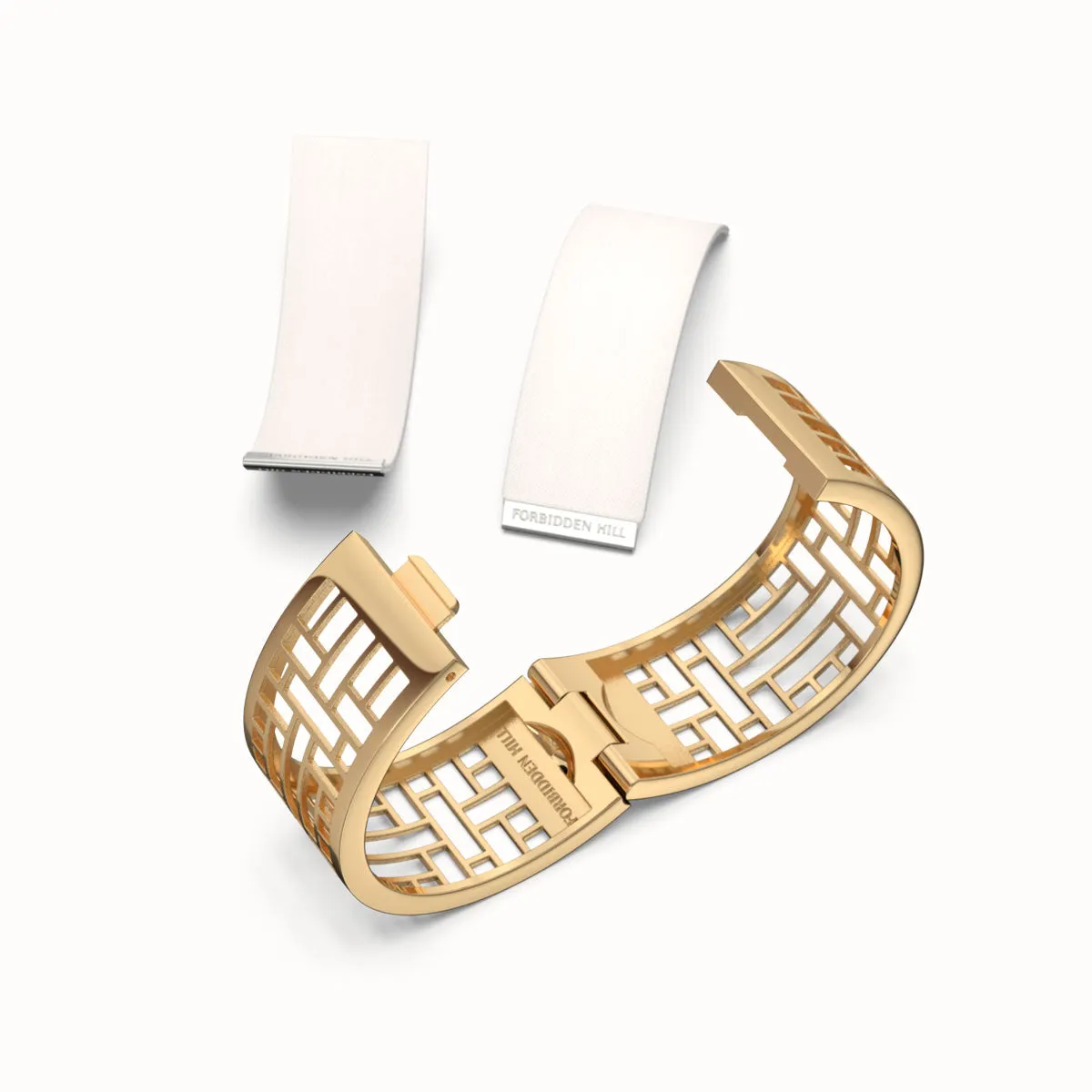 Huế Bangle - Lychee White