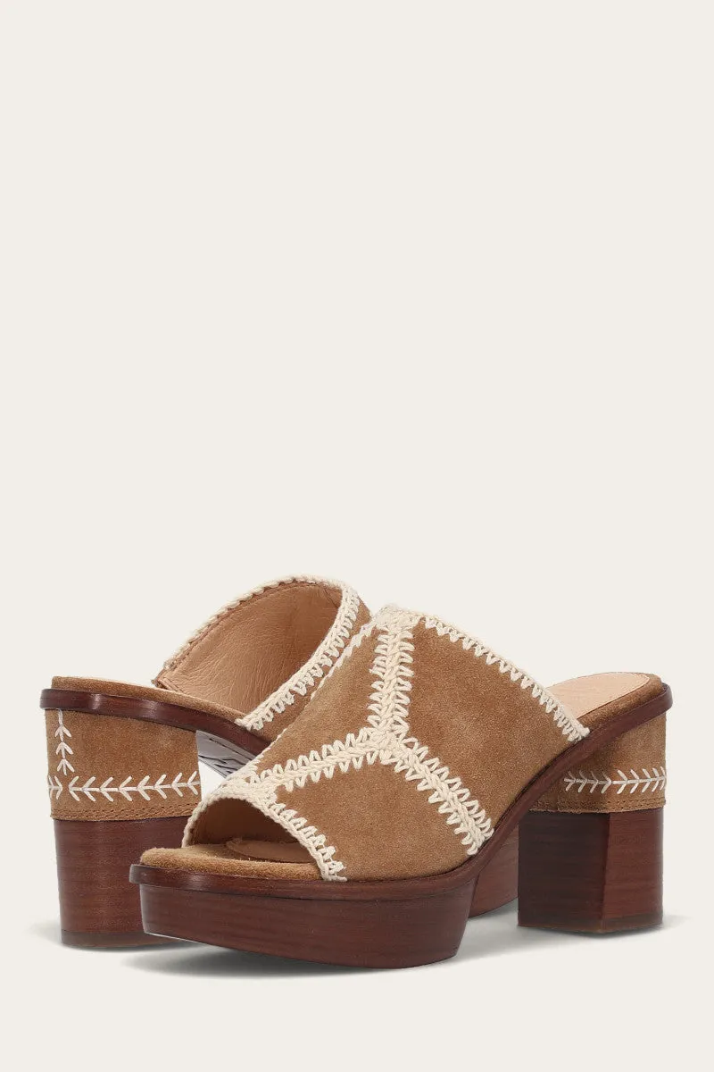 Pipa Crochet Platform Sandal