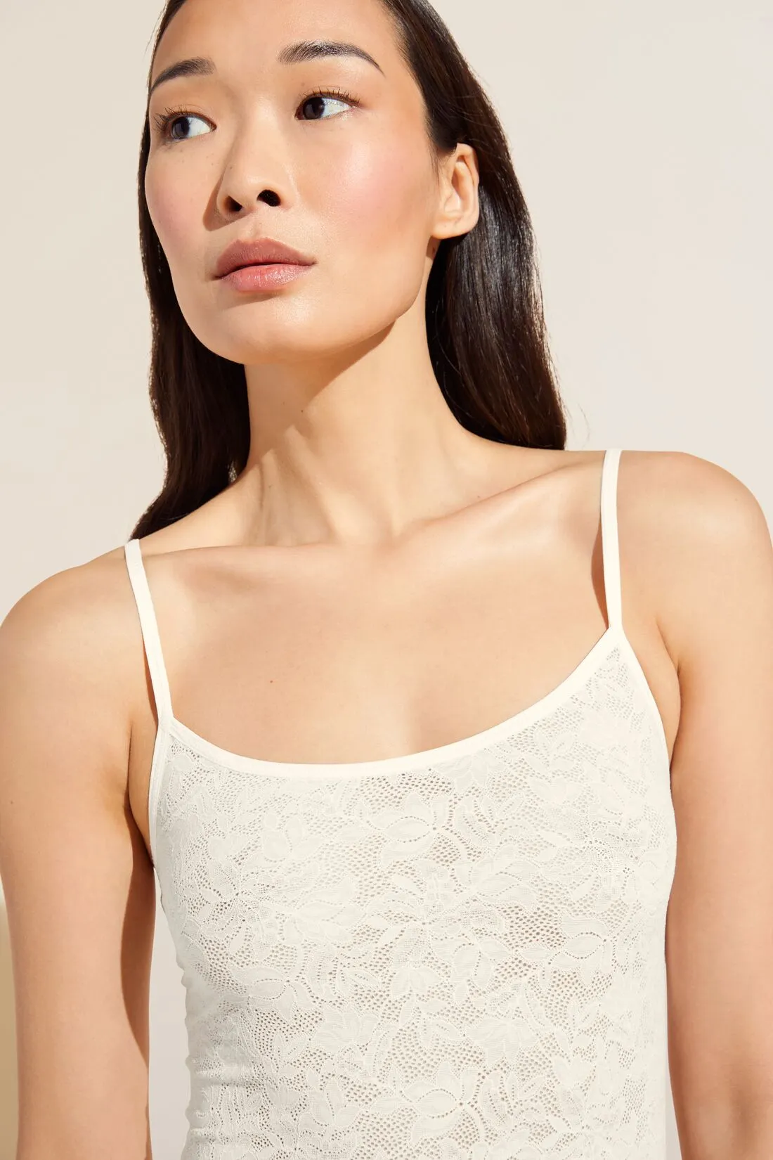 Soft Stretch Recycled Lace Slip